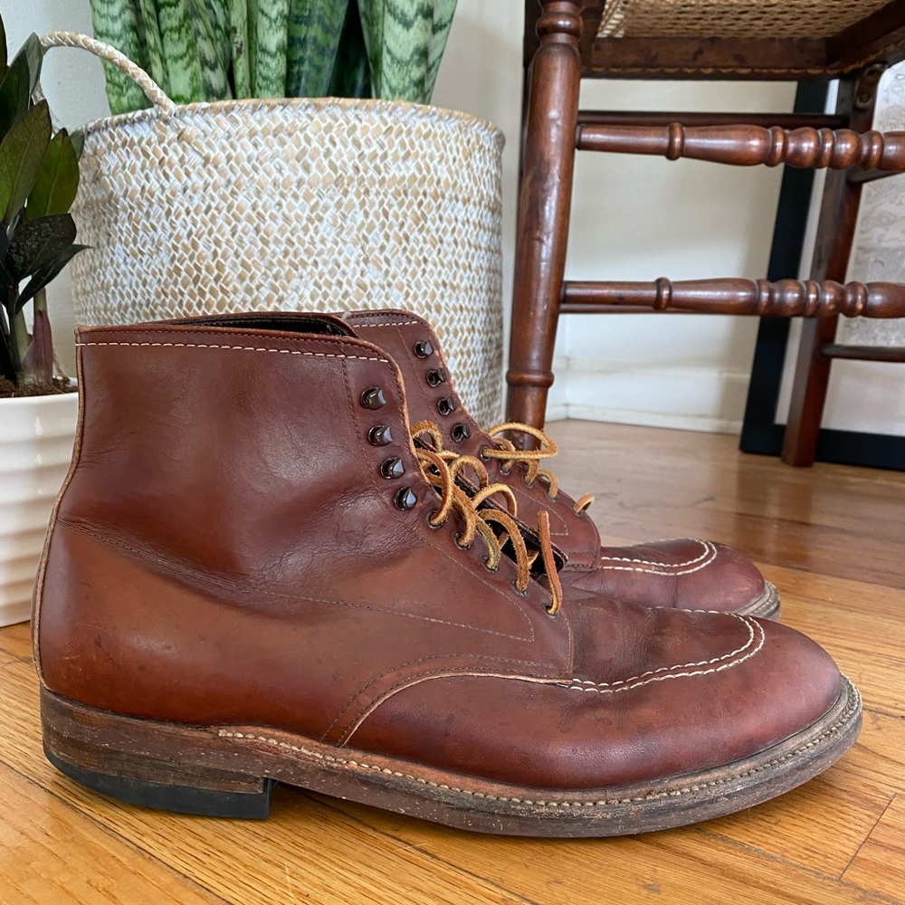 ALDEN INDY BOOT IN BROWN